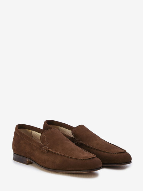 CHURCH'S Brown Suede Moccasins for Men - SS24 Collection