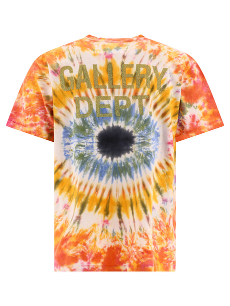 GALLERY DEPT. Men's Orange Tie-Dye T-shirt