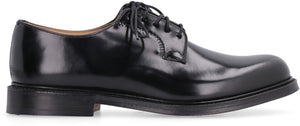 CHURCH'S Polished Whole Cut Derby Dress Shoes