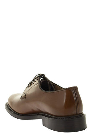 CHURCH'S Polished Whole Cut Derby Dress Shoes