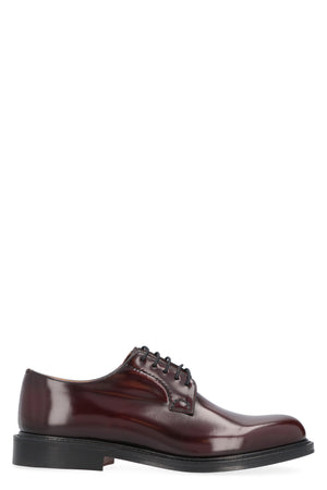 CHURCH'S Polished Whole Cut Derby Dress Shoes