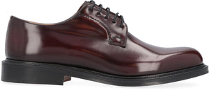 CHURCH'S Polished Whole Cut Derby Dress Shoes