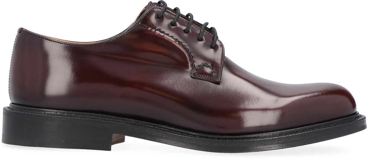 CHURCH'S Leather Lace-Up Derby Dress Shoes for Men