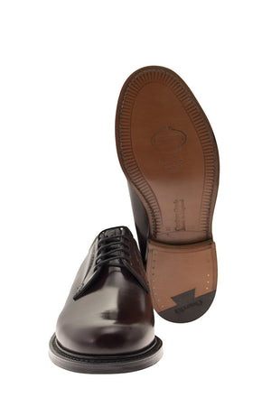 CHURCH'S Polished Whole Cut Derby Dress Shoes