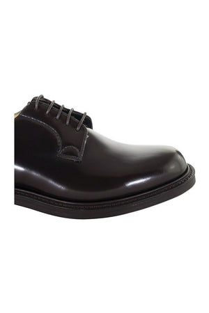 CHURCH'S Polished Whole Cut Derby Dress Shoes