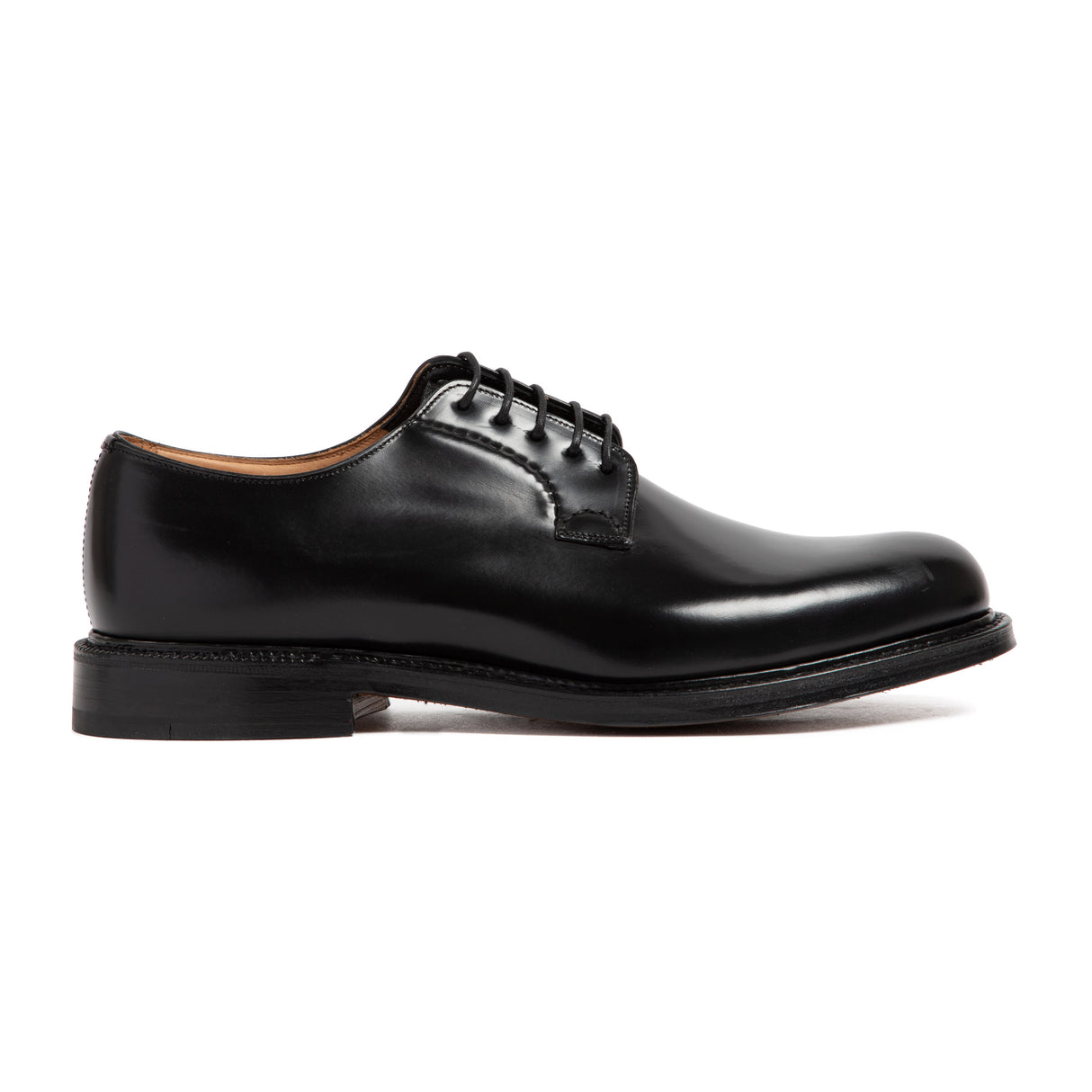 CHURCH'S Classic Black Leather Oxford Shoes for Men - FW23 Collection