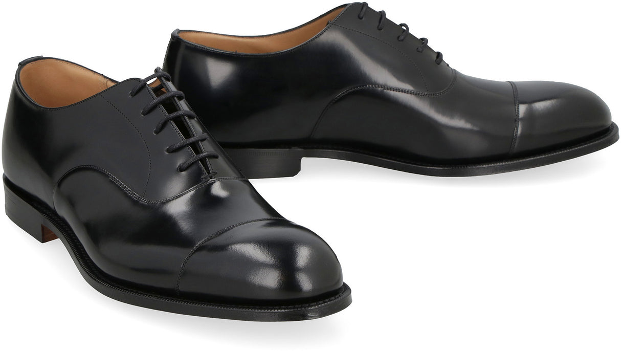 CHURCH'S Classic Black Oxford Shoes for Men - Elegant and Timeless