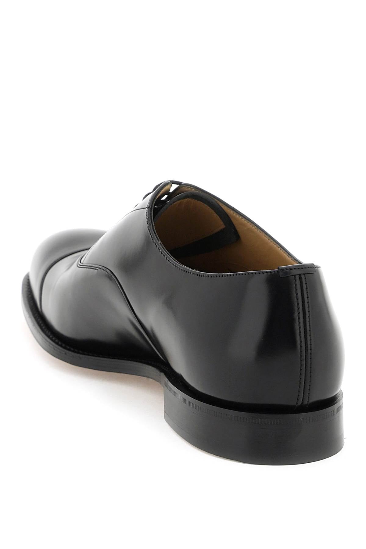 أحذية موكاسين جلدية سوداء للرجال - FW23