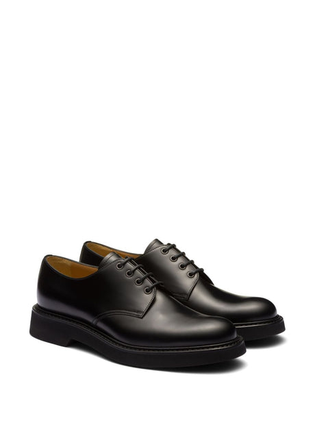 CHURCH'S Luxury Lace-Up Leather Derbies for the Stylish Man