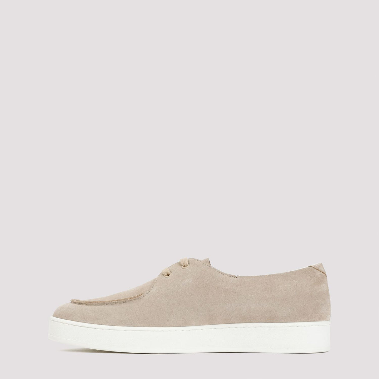 Sleek Lace-Up Moccasins cho Nam trong màu Nude & Neutrals