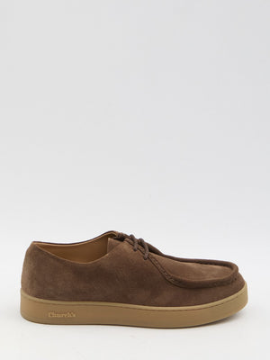 CHURCH'S Men's Nocton Lace-Up Shoes - Brown Suede