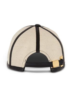 BALMAIN Vintage Canvas Cap for Women