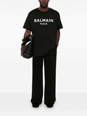 BALMAIN Loose Fit Short Sleeve T-Shirt