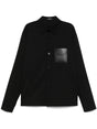 BALMAIN Long Sleeve Wool Blend Shirt for Men