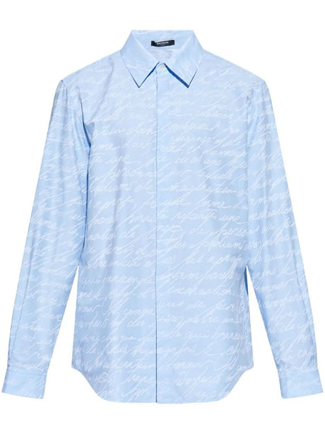 BALMAIN Long Sleeve Button-Up Shirt