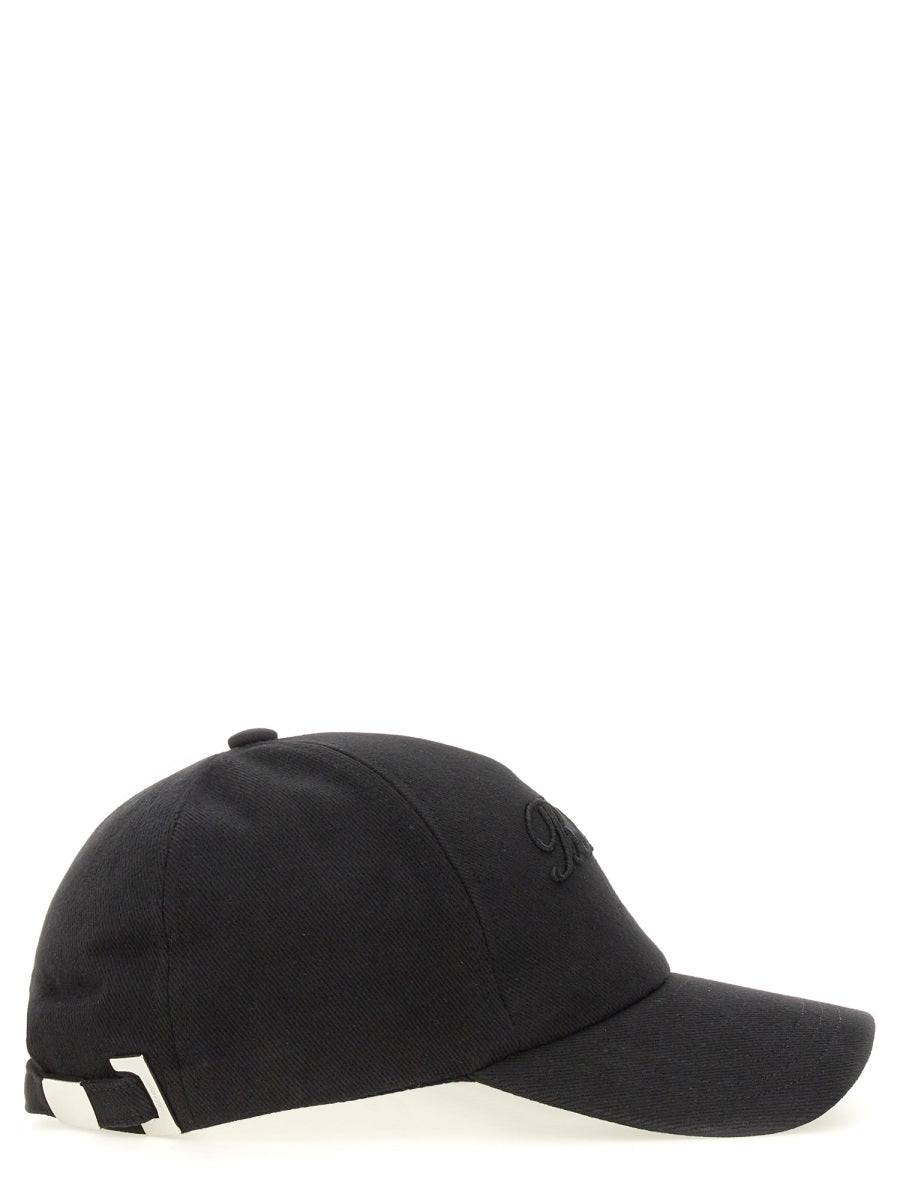 BALMAIN Classic Men's Cotton Baseball Hat with Logo Embroidery