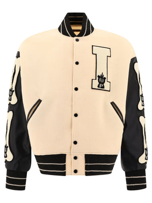 KAPITAL I-FIVE Classic Varsity Bomber Jacket