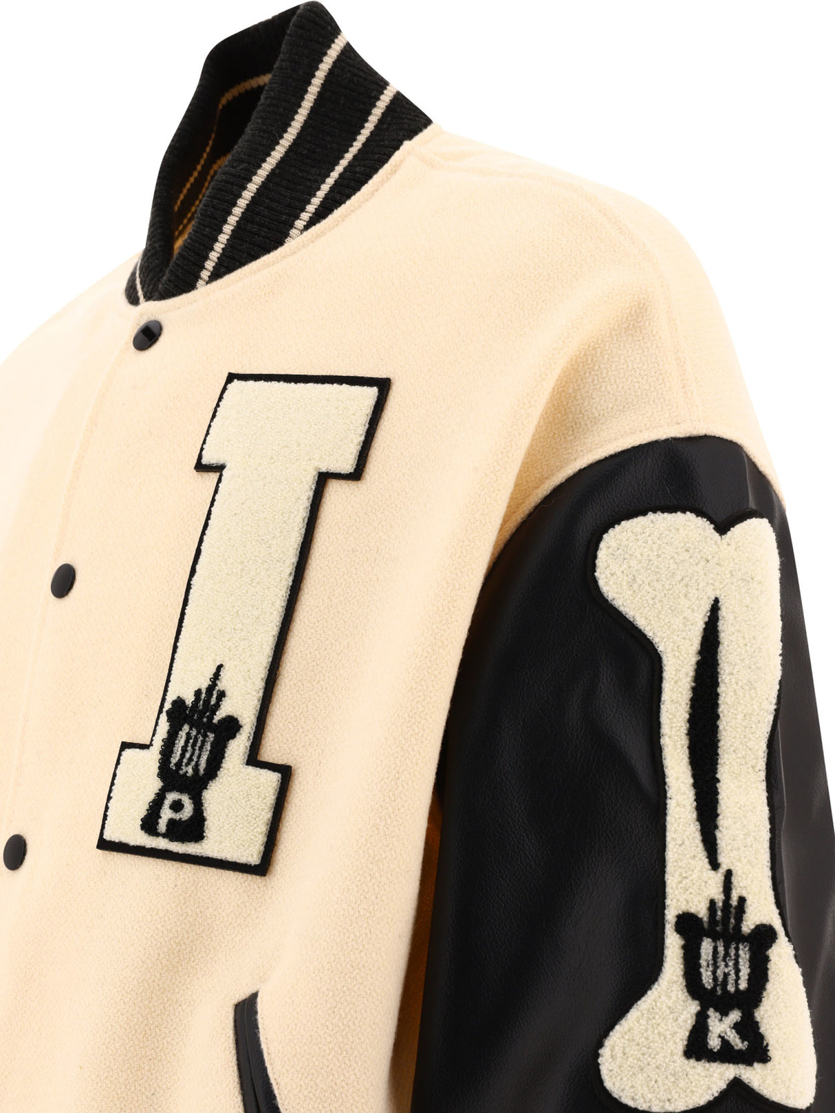 KAPITAL I-FIVE Classic Varsity Bomber Jacket