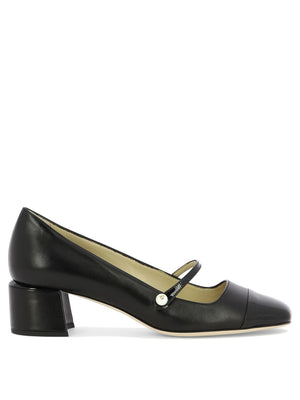 JIMMY CHOO ELISA 45 Elegant Leather Pumps