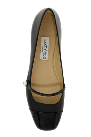 JIMMY CHOO ELISA BALLET FLATS IN NAPPA LEATHER