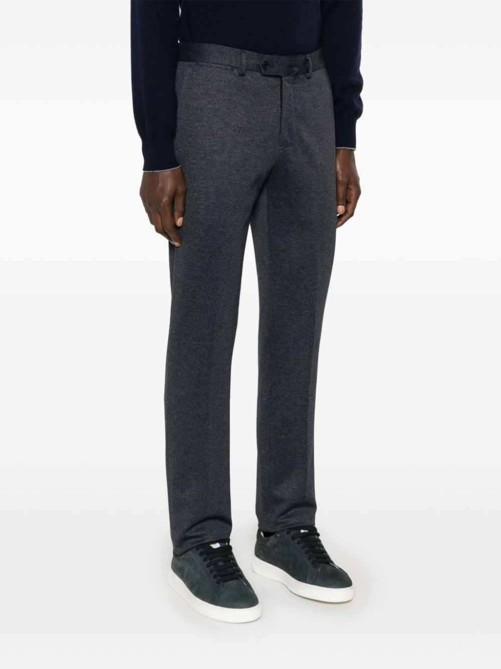 EMPORIO ARMANI Tailored Tapered Trousers for Men