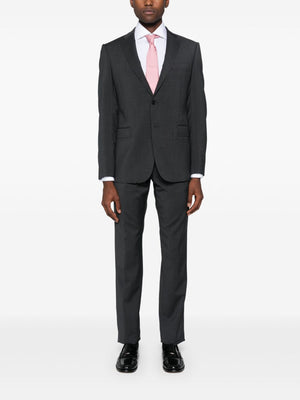 EMPORIO ARMANI Refined Grey Wool Suit