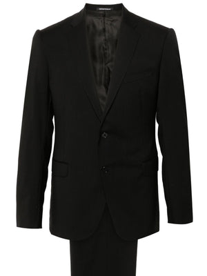 EMPORIO ARMANI Elegant Single-Breasted Wool Suit