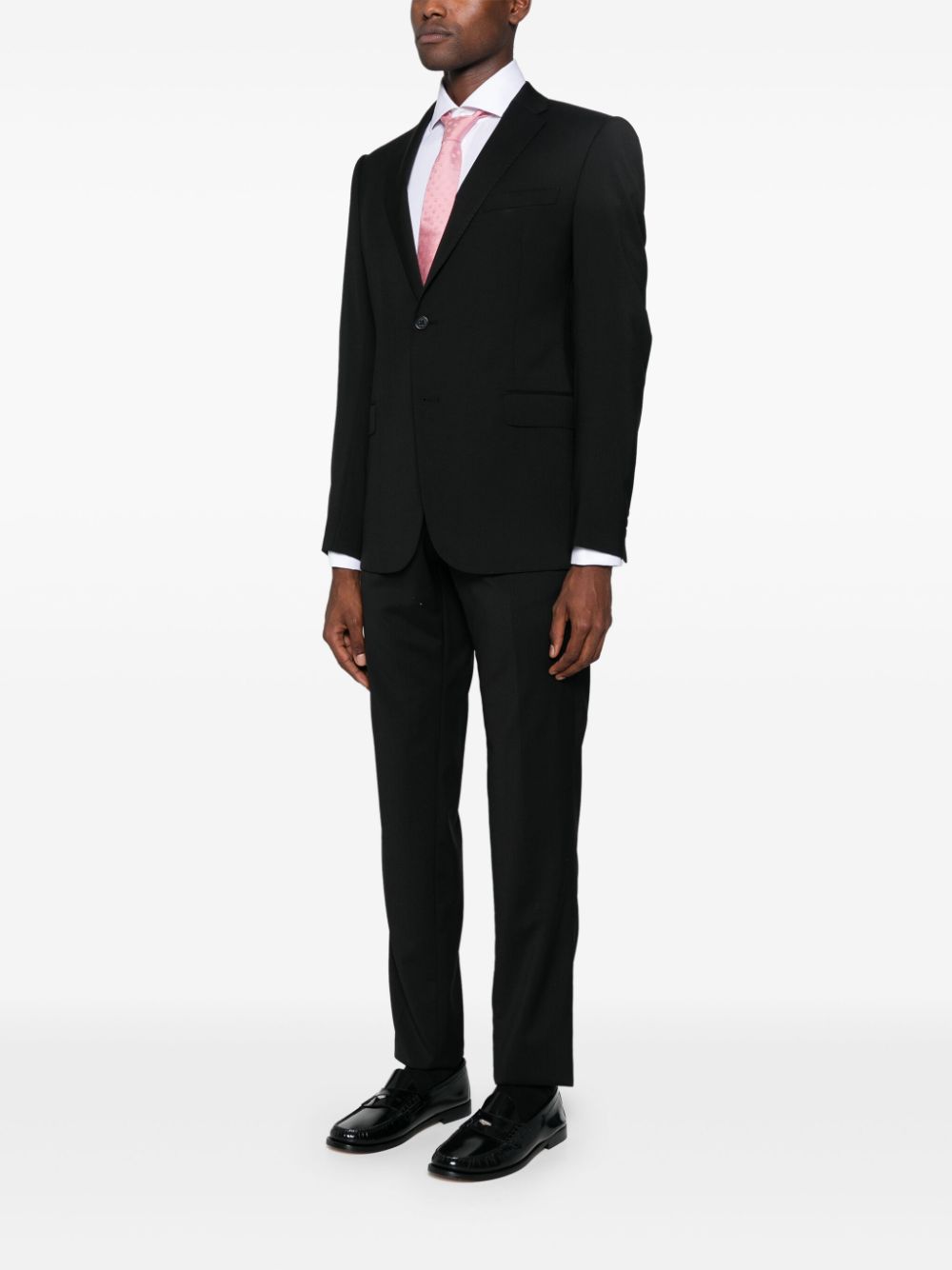 EMPORIO ARMANI Elegant Single-Breasted Wool Suit