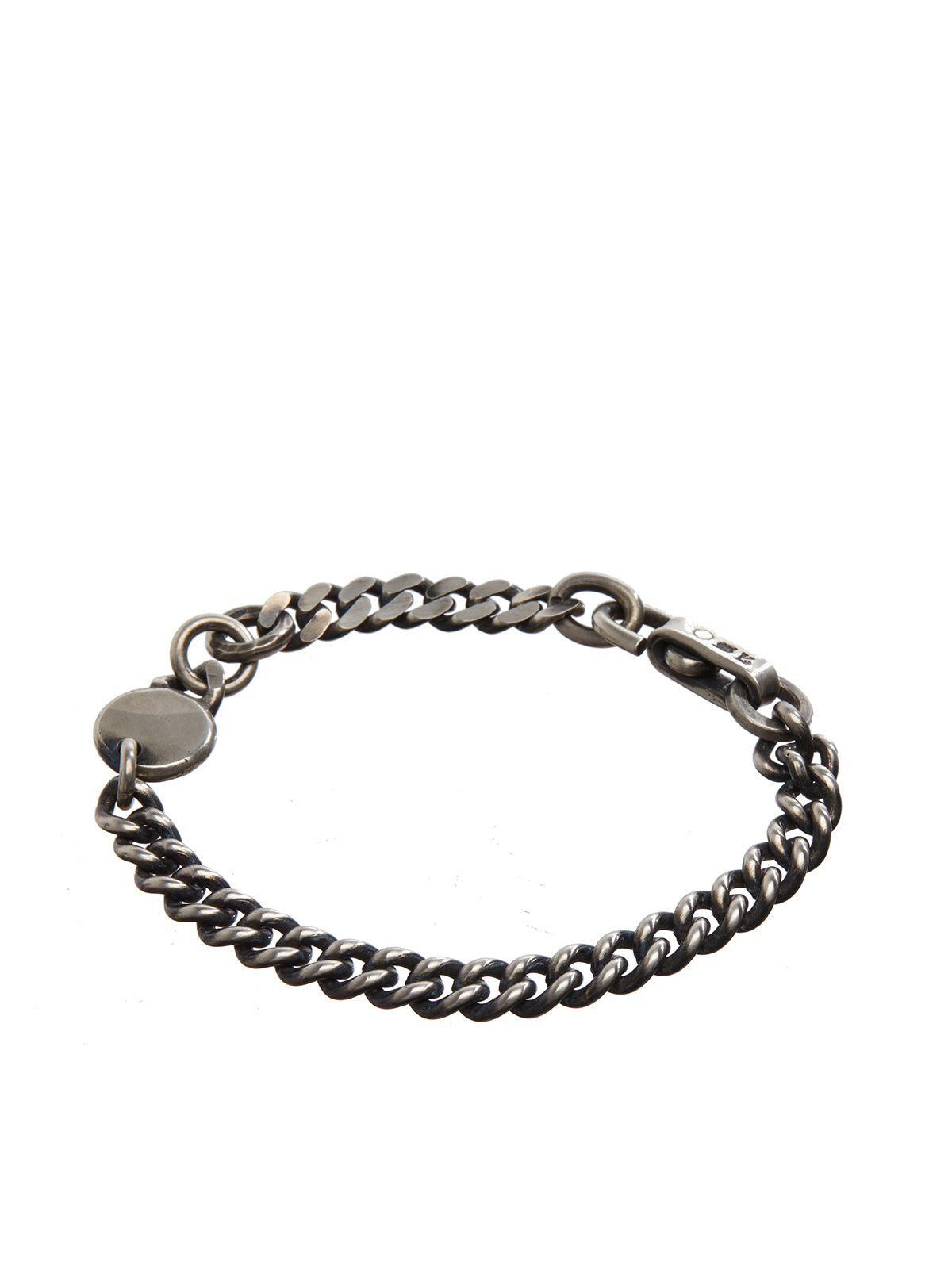 Silver Men's Bracelet by WERKSTATT:MUNCHEN