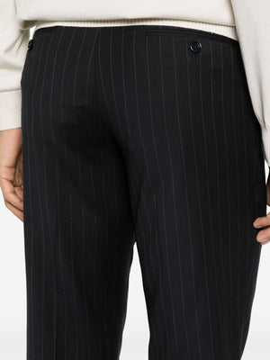 LARDINI Tailored Wool Pinstripe Blazer for Men - Spring/Summer 2024