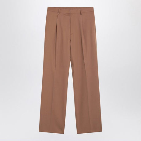 LARDINI Wide Wool Trousers for Men - SS25