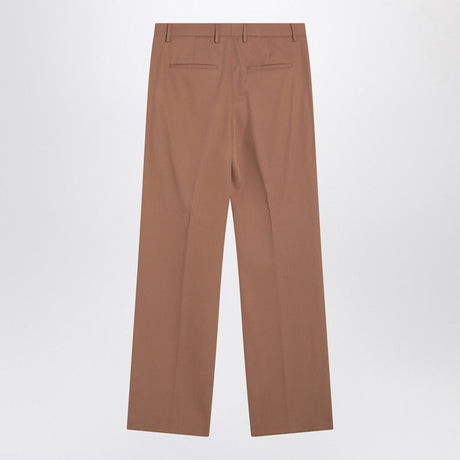 LARDINI Wide Wool Trousers for Men - SS25