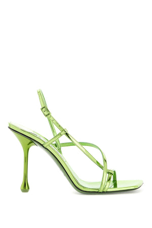 JIMMY CHOO Sculptural Sandals with Graphic Drop Heel for Women