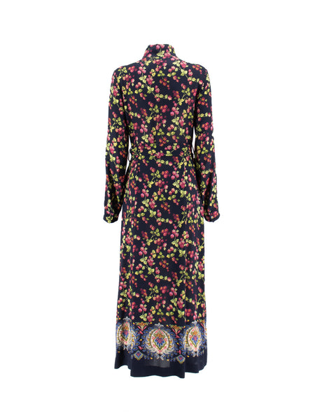 ETRO Elegant Mini Dress with Berries Print