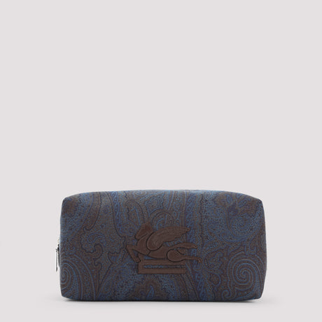 ETRO Elegant Mini Clutch for Modern Men - 21cm x 13cm x 13cm