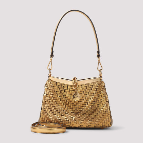 ETRO Elegant Mini Metallic Shoulder Bag for Women