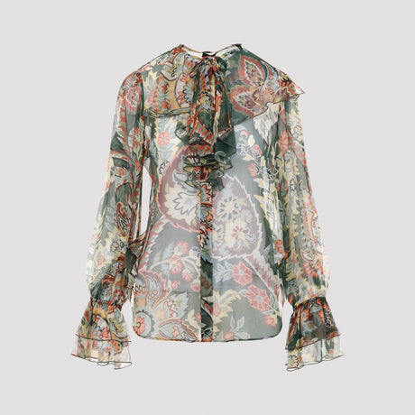 ETRO Elevated Silk Shirt for Women - FW 24/25