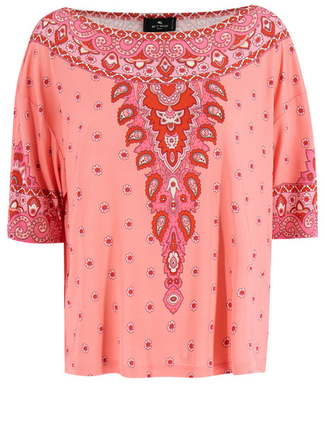 ETRO Elegant Paisley Print Sweater