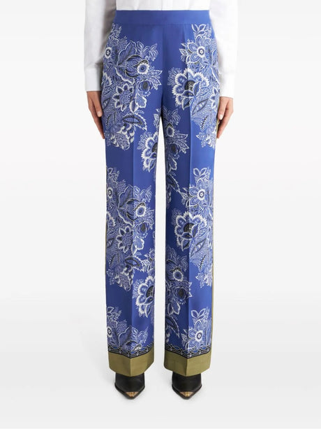 ETRO Elegant Silk Trousers