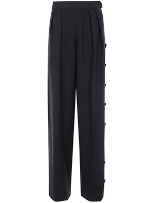 EMPORIO ARMANI Chic Trousers for Effortless Style - FW24 Women’s Collection