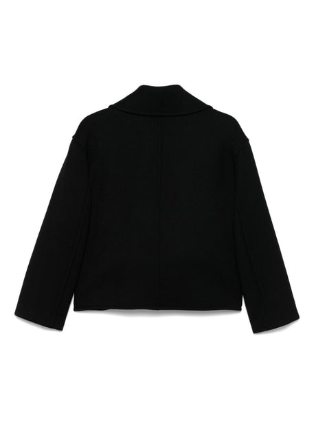 EMPORIO ARMANI Double-Breasted Wool Jacket for Women - Fall/Winter 2024