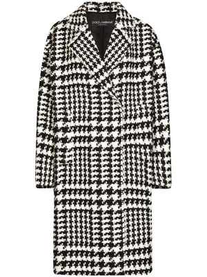 DOLCE & GABBANA Mini Houndstooth Pattern Jacket