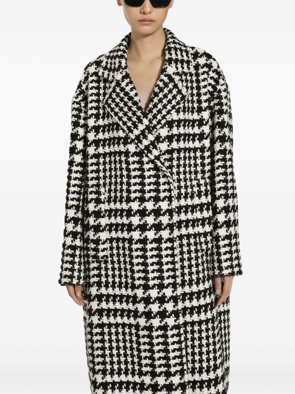 DOLCE & GABBANA Mini Houndstooth Pattern Jacket