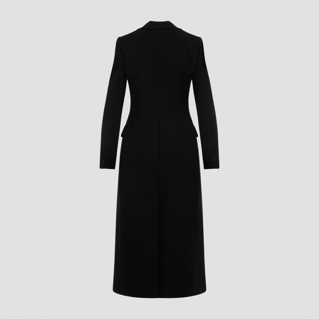 DOLCE & GABBANA Elegant Black Virgin Wool Jacket