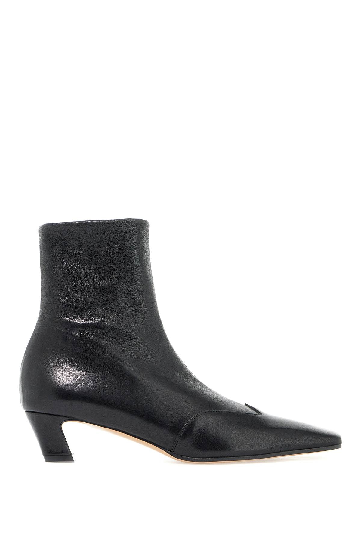 KHAITE Nevada Stretch Ankle Leather Boots