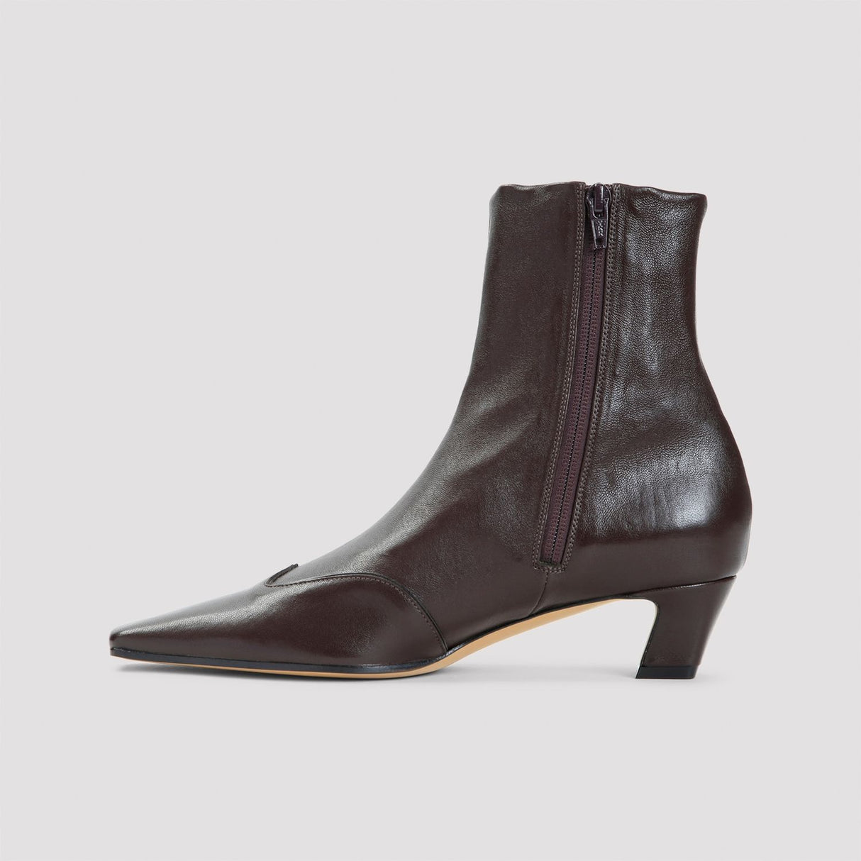 KHAITE Ankle Stretch Boot - 4cm Heel