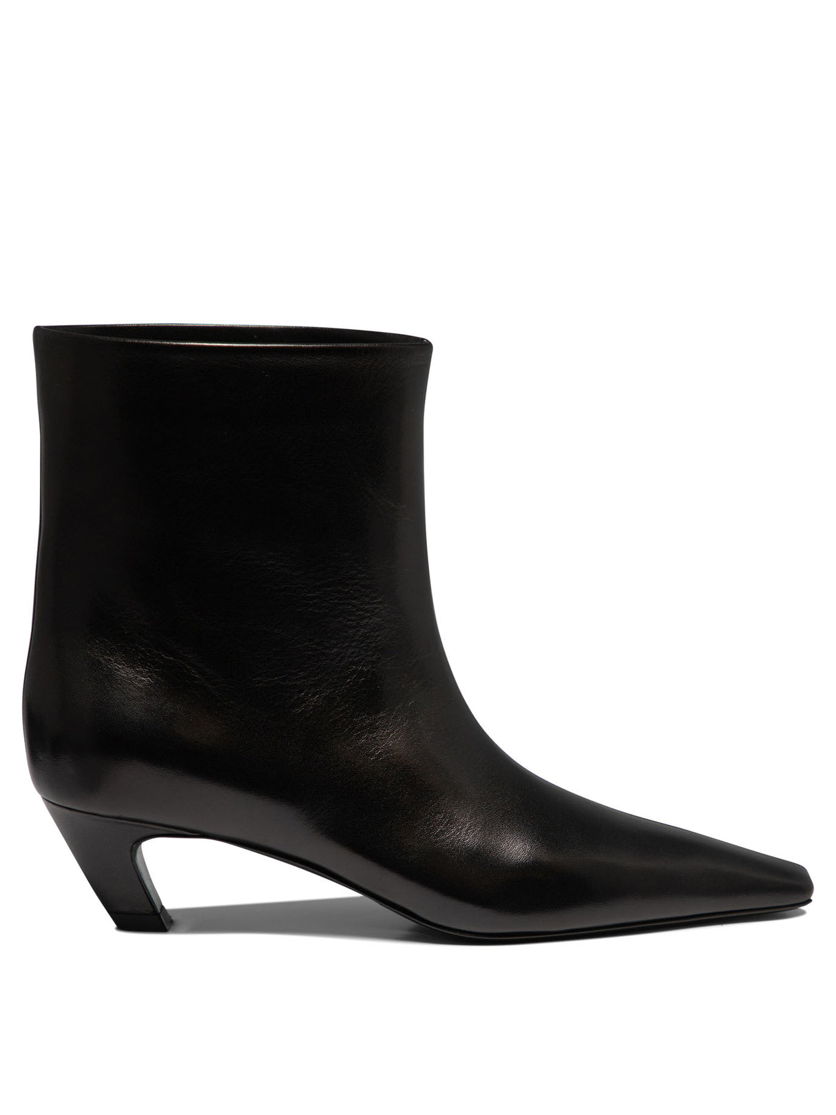 KHAITE Stylish Black Ankle Boots for Women