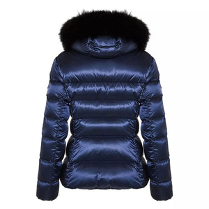 Navy Blue Carryover Outerwear for Women - Classic Design