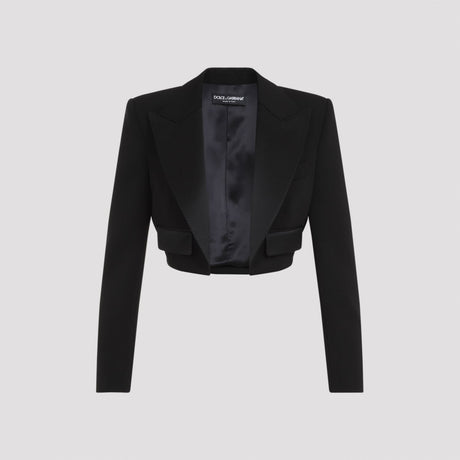 DOLCE & GABBANA Elegant Women's Outerwear Jacket