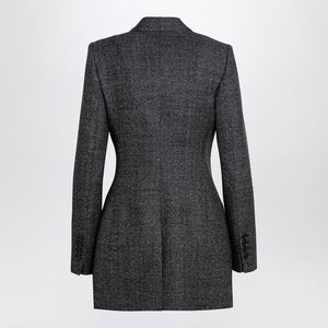 DOLCE & GABBANA Stylish Double-Breasted Tweed Jacket